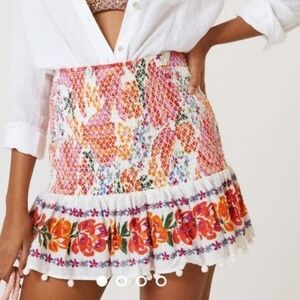 Farm Rio Spring Bananas Smocked Mini